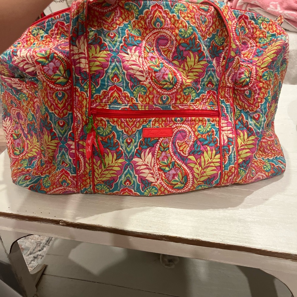 3 Piece VERA BRADLEY Vibrant Paisley Women's Bag Set